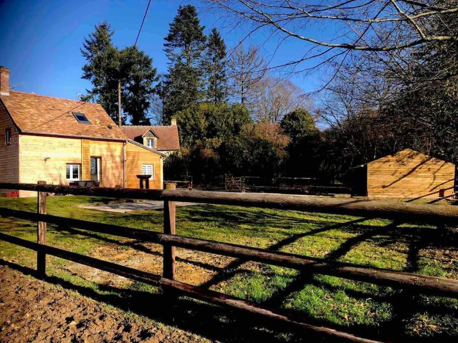 Cottage Cocooning Romantique Avec Jaccuzzi Prive Ancinnes Exterior foto